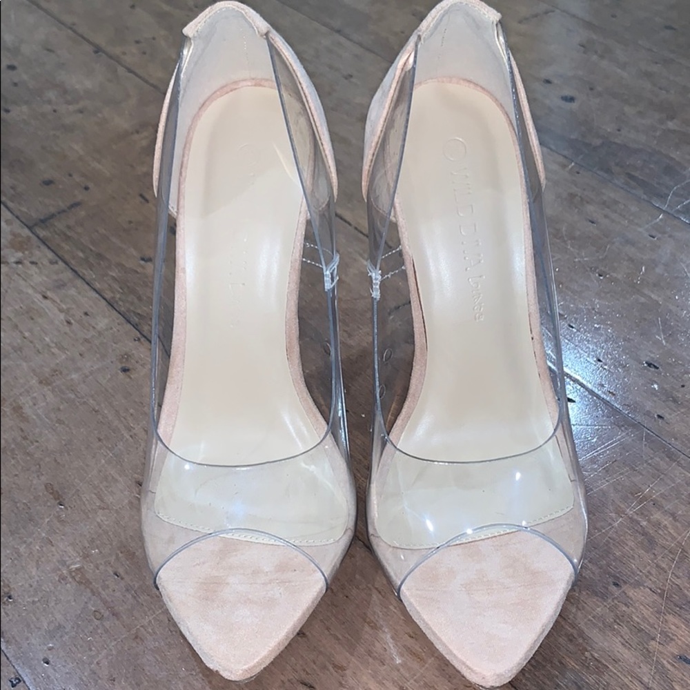 Clear Pumps purchased from Windsor